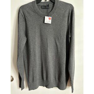 Leftiesman Gray Long Sleeve Sweater Size L